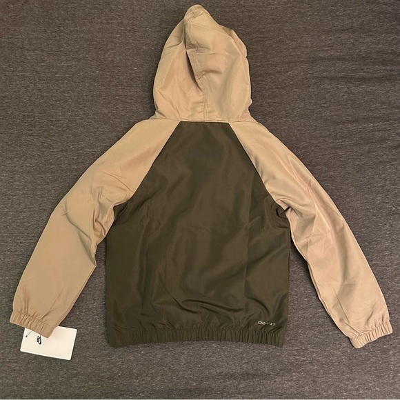 Nike Boys Windrunner Jacket Green Hooded Size 4T Full Zip - Picture 4 of 5